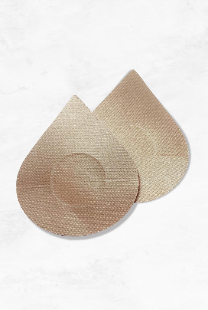 sleek and chic boob pasties are long-lasting. These satin nipple stickers stay smooth with your skin while keeping your nipples covered for up to 12 hours